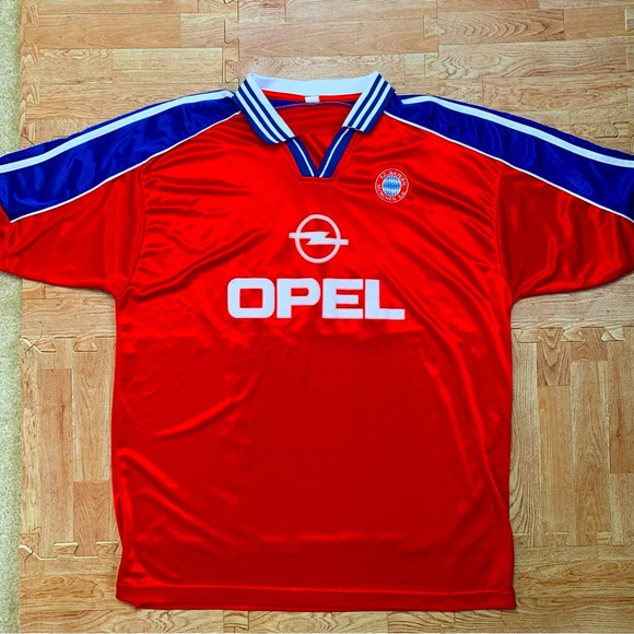 1999-2001 Bayern Munich Home Jersey Men’s Size Large # 15 Sławomir Wojciechowski - Picture 2 of 9